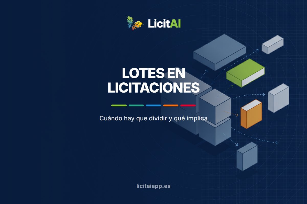 Un bloque grande que se separa en cinco bloques más pequeños que se alejan de él.